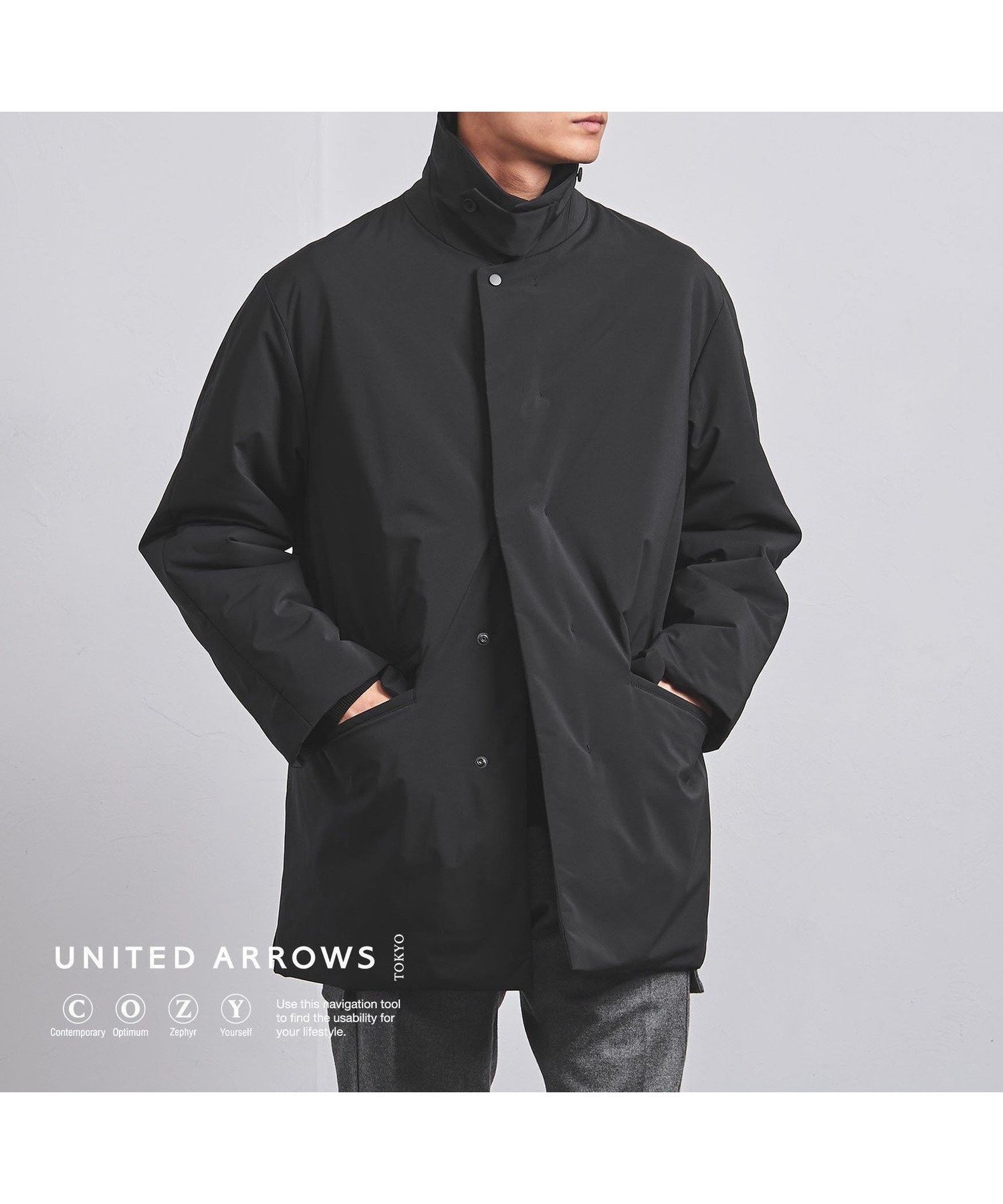 【その他のブランド/Other】のパディング バルカラーコート COZY ハンズフリー 人気、トレンドファッション・服の通販 founy(ファニー) 　ファッション　Fashion　メンズファッション　MEN　コレクション　Collection　ショート　Short　シンプル　Simple　ジャケット　Jacket　ストレッチ　Stretch　スマート　Smart　セットアップ　Set Up　ポケット　Pocket　リップ　Lip　ワーク　Work　A/W・秋冬　Aw・Autumn/Winter・Fw・Fall-Winter　おすすめ　Recommend　ビジネス 仕事 通勤　Business　 other-1|ID: prp329100004254251 ipo3291000000029538302