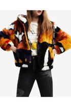 【デシグアル/Desigual】のオーバーサイズ ショートジャケット 人気、トレンドファッション・服の通販 founy(ファニー) ファッション Fashion レディースファッション WOMEN アウター Coat Outerwear ジャケット Jackets カラフル Colorful キャラクター Character シューズ Shoes ショート Short ジャケット Jacket デニム Denim パターン Pattern パッチワーク Patchwork プリント Print マキシ Maxi メンズ Mens thumbnail ブラウン/6057|ID: prp329100004254263 ipo3291000000029538401