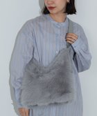 【ビームス ハート/BEAMS HEART】のボリュームファー トートバッグ GREY|ID: prp329100004254331 ipo3291000000029539301