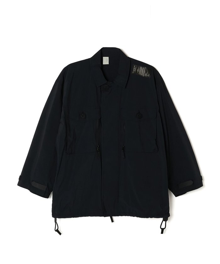 【エヌ.ハリウッド/N.HOOLYWOOD / MEN】のSHIRT BLOUSON インテリア・キッズ・メンズ・レディースファッション・服の通販 founy(ファニー) https://founy.com/ ファッション Fashion メンズファッション MEN コレクション Collection ショルダー Shoulder ジャケット Jacket ドロップ Drop ドローコード Draw Cord フラップ Flap ブルゾン Blouson ボックス Box ポケット Pocket ミリタリー Military リップ Lip |ID: prp329100004254354 ipo3291000000029539530