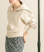 【ケービーエフ/KBF / URBAN RESEARCH】のセーラーカラーZIPニット 人気、トレンドファッション・服の通販 founy(ファニー) ファッション Fashion レディースファッション WOMEN トップス・カットソー Tops/Tshirt ニット Knit Tops 2024年 2024 2024-2025秋冬・A/W Aw/Autumn/Winter/Fw/Fall/2024-2025 A/W・秋冬 Aw・Autumn/Winter・Fw・Fall-Winter 冬 Winter おすすめ Recommend インナー Inner カットソー Cut And Sew コンパクト Compact ジャケット Jacket スタイリッシュ Stylish タートル Turtle 羽織 Haori thumbnail L.BEIGE|ID: prp329100004254523 ipo3291000000029541763