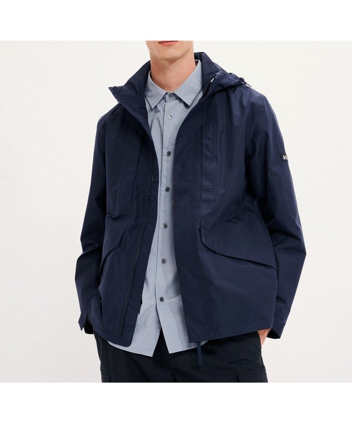 【エーグル/AIGLE / MEN】のGORE-TEX ゴアテックス 防水 透湿 防風 フーデッドユーティリティジャケット RP インテリア・キッズ・メンズ・レディースファッション・服の通販 founy(ファニー) https://founy.com/ ファッション Fashion メンズファッション MEN アウトドア Outdoor ジップ Zip ジャケット Jacket スタイリッシュ Stylish スタンド Stand フィット Fit フラップ Flap フロント Front ブルゾン Blouson ポケット Pocket モダン Modern レギュラー Regular おすすめ Recommend ビジネス 仕事 通勤 Business |ID: prp329100004254586 ipo3291000000029542467