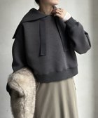 【パルグループ/PAL GROUP】の【DouDou】フードZIPパーカー 人気、トレンドファッション・服の通販 founy(ファニー) ファッション Fashion レディースファッション WOMEN トップス・カットソー Tops/Tshirt パーカ Sweats 2024年 2024 2024-2025秋冬・A/W Aw/Autumn/Winter/Fw/Fall/2024-2025 A/W・秋冬 Aw・Autumn/Winter・Fw・Fall-Winter 冬 Winter おすすめ Recommend ジップ Zip パーカー Hoodie ワイド Wide 再入荷 Restock/Back In Stock/Re Arrival thumbnail チャコールグレー|ID: prp329100004254638 ipo3291000000029542863