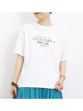 【サマンサモスモス/Samansa Mos2】のロゴプリントTシャツ 人気、トレンドファッション・服の通販 founy(ファニー) ファッション Fashion レディースファッション WOMEN トップス・カットソー Tops/Tshirt シャツ/ブラウス Shirts/Blouses ロング / Tシャツ T-Shirts シンプル Simple バランス Balance プリント Print ベーシック Basic |ID:prp329100004254640