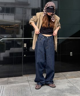 【キャナルジーン/CANAL JEAN】のchoice_cnl(チョイス) テーパードデニムパンツ 人気、トレンドファッション・服の通販 founy(ファニー) ファッション Fashion レディースファッション WOMEN パンツ Pants デニムパンツ Denim Pants おすすめ Recommend コンパクト Compact ストレッチ Stretch テーパード Tapered デニム Denim ポケット Pocket メンズ Mens |ID:prp329100004254672