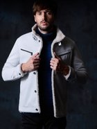 【ニコル/NICOLE / MEN】の裏ボアムートン風スタンドブルゾン 人気、トレンドファッション・服の通販 founy(ファニー) ファッション Fashion メンズファッション MEN インナー Inner シャンブレー Chambray ジャージ Jersey スウェード Suede スタンド Stand ストレッチ Stretch ツイル Twill デニム Denim フェイクスウェード Faux Suede ブルゾン Blouson ポケット Pocket ムートン Mouton メタル Metal エレガント 上品 Elegant thumbnail 09ホワイト|ID: prp329100004254752 ipo3291000000029544009