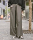 【ラコレ/LAKOLE】のウエストフックワイドパンツ 人気、トレンドファッション・服の通販 founy(ファニー) ファッション Fashion レディースファッション WOMEN パンツ Pants おすすめ Recommend ワイド Wide thumbnail グレージュ14|ID: prp329100004254768 ipo3291000000029544218