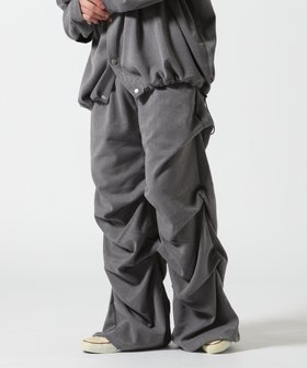 【ロイヤルフラッシュ/ROYAL FLASH / MEN】のA.F ARTEFACT/エーエフ・アーティファクト/Serge Tuck Wide Pants 人気、トレンドファッション・服の通販 founy(ファニー) ファッション Fashion メンズファッション MEN ボトムス Bottoms/Men セットアップ Set Up ドレープ Drape ドローコード Draw Cord バランス Balance フォルム Form リアル Real ロング Long ワイド Wide |ID:prp329100004255006