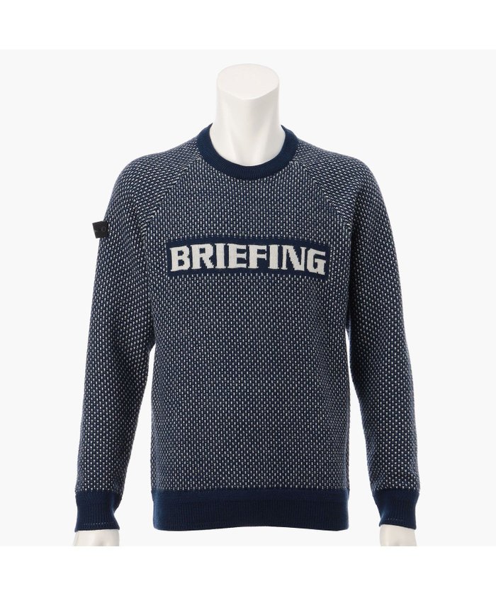 【ブリーフィング/BRIEFING / MEN】のメンズメリノウールロゴクルーネック インテリア・キッズ・メンズ・レディースファッション・服の通販 founy(ファニー) https://founy.com/ ファッション Fashion メンズファッション MEN アウトドア Outdoor コレクション Collection 抗菌 Antibacterial スタイリッシュ Stylish トレンド Trend バランス Balance A/W・秋冬 Aw・Autumn/Winter・Fw・Fall-Winter おすすめ Recommend エレガント 上品 Elegant ゴルフ Golf |ID: prp329100004255067 ipo3291000000029547496