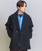 【その他のブランド/Other】のパイル ショールカラー ハーフ コート NAVY|ID: prp329100004255076 ipo3291000000029547650