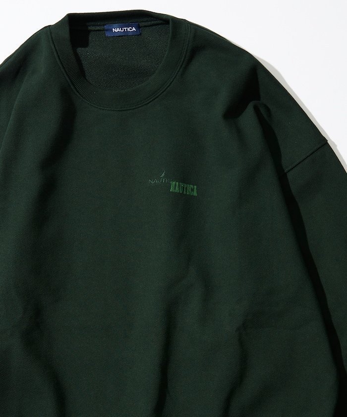 【その他のブランド/Other】のHidden Logo Crewneck Sweatshirt インテリア・キッズ・メンズ・レディースファッション・服の通販 founy(ファニー) 　ファッション　Fashion　メンズファッション　MEN　トップス・カットソー　Tops/Tshirt/Men　パーカ　Sweats　シャツ　Shirts　プリント　Print　定番　Standard　グリーン|ID: prp329100004255118 ipo3291000000029547981