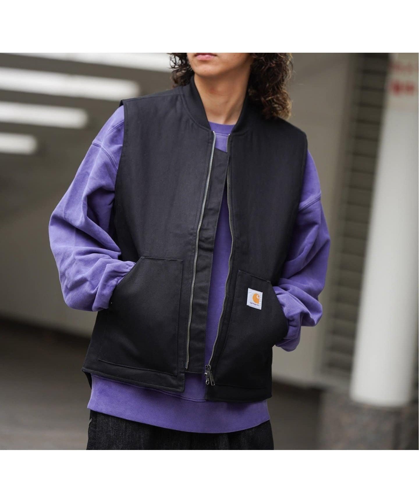 【ジョイントワークス/JOINT WORKS / MEN】のCARHARTT WIP / カーハート ダブリューアイピー CLASSIC VEST インテリア・キッズ・メンズ・レディースファッション・服の通販 founy(ファニー) 　ファッション　Fashion　メンズファッション　MEN　ブラック|ID: prp329100004255226 ipo3291000000029549540