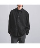 【ユナイテッドアローズ/UNITED ARROWS / MEN】のスエードライク カバーオール シャツ BLACK|ID: prp329100004255277 ipo3291000000029549980