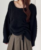 【ヘザー/Heather】のドロストニット 人気、トレンドファッション・服の通販 founy(ファニー) ファッション Fashion レディースファッション WOMEN トップス・カットソー Tops/Tshirt ニット Knit Tops おすすめ Recommend トレンド Trend フロント Front ボトム Bottom ミドル Middle ルーズ Loose ロング Long ワイド Wide 定番 Standard thumbnail ブラック|ID: prp329100004255367 ipo3291000000029551783