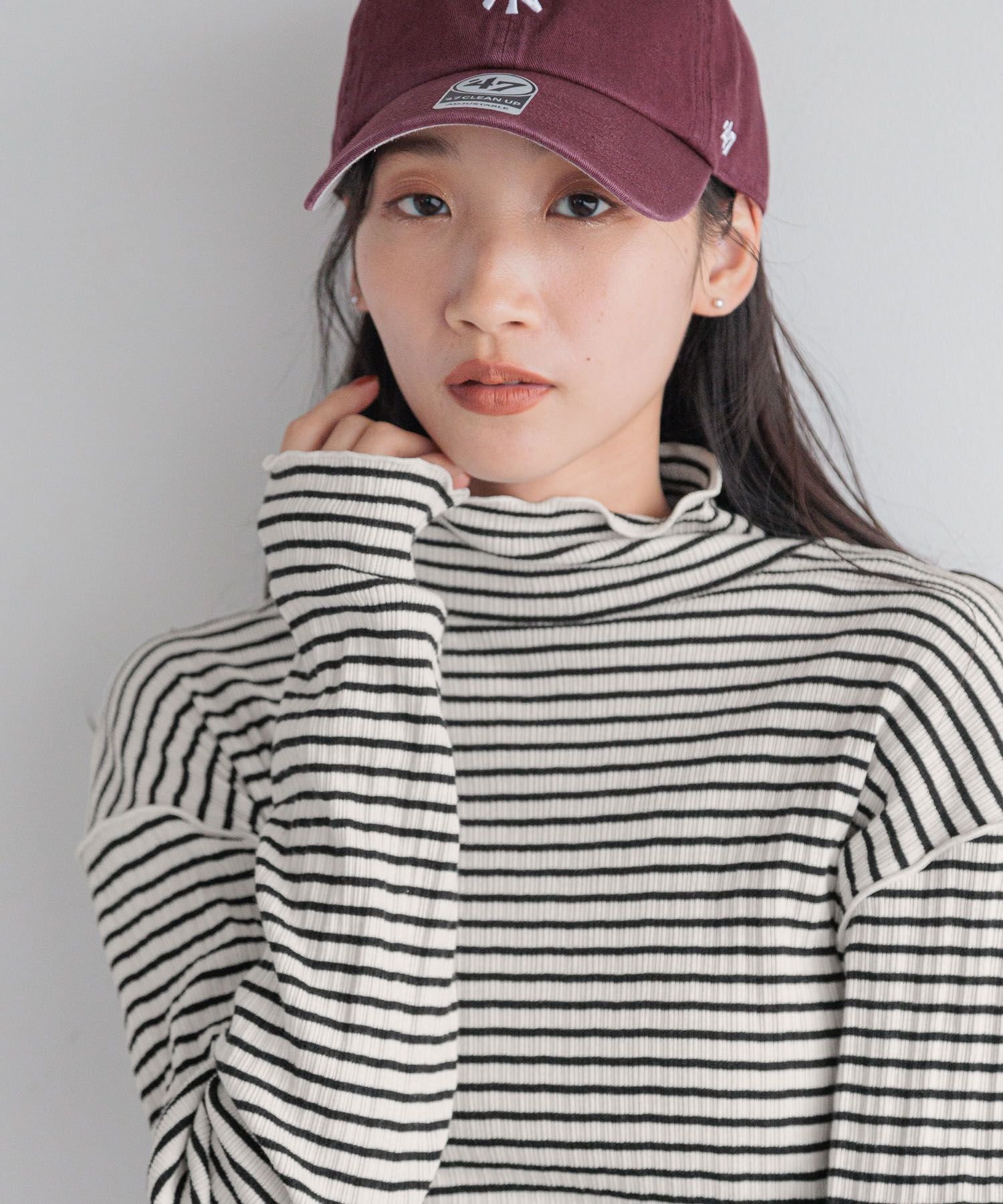 【ローリーズファーム/LOWRYS FARM】のリブメロータートル 人気、トレンドファッション・服の通販 founy(ファニー) 　ファッション　Fashion　レディースファッション　WOMEN　インナー　Inner　サロペット　Overalls　シンプル　Simple　スウェット　Sweat　ハイネック　High Neck　ベーシック　Basic　 other-1|ID: prp329100004255465 ipo3291000000029553641