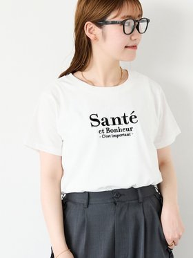 【エヘカソポ/ehka sopo】の刺繍ロゴTシャツ 人気、トレンドファッション・服の通販 founy(ファニー) ファッション Fashion レディースファッション WOMEN トップス・カットソー Tops/Tshirt シャツ/ブラウス Shirts/Blouses ロング / Tシャツ T-Shirts シンプル Simple フェイス Face ラウンド Round |ID:prp329100004255473