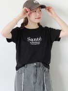 【エヘカソポ/ehka sopo】の刺繍ロゴTシャツ 人気、トレンドファッション・服の通販 founy(ファニー) ファッション Fashion レディースファッション WOMEN トップス・カットソー Tops/Tshirt シャツ/ブラウス Shirts/Blouses ロング / Tシャツ T-Shirts シンプル Simple フェイス Face ラウンド Round thumbnail ブラック|ID: prp329100004255473 ipo3291000000029553828