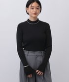 【アパートバイローリーズ/apart by lowrys】のハイネックタイトプルオーバー_長袖 人気、トレンドファッション・服の通販 founy(ファニー) ファッション Fashion レディースファッション WOMEN トップス・カットソー Tops/Tshirt プルオーバー Pullover インナー Inner シンプル Simple ハイネック High Neck フレア Flare ボトルネック Bottleneck エレガント 上品 Elegant ビジネス 仕事 通勤 Business 長袖 Long Sleeve thumbnail ブラック09|ID: prp329100004255551 ipo3291000000029555279