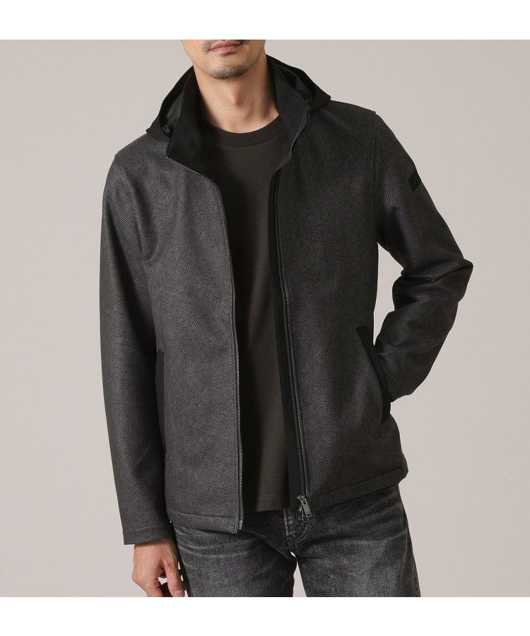 【タケオキクチ/TAKEO KIKUCHI / MEN】の【DOWN FABRIC】ダウンファブリック フード ZIP UP ブルゾン 人気、トレンドファッション・服の通販 founy(ファニー) 　ファッション　Fashion　メンズファッション　MEN　インナー　Inner　スタンド　Stand　ストレッチ　Stretch　ダウン　Down　パーカー　Hoodie　ブルゾン　Blouson　冬　Winter　羽織　Haori　 other-1|ID: prp329100004256369 ipo3291000000029558941