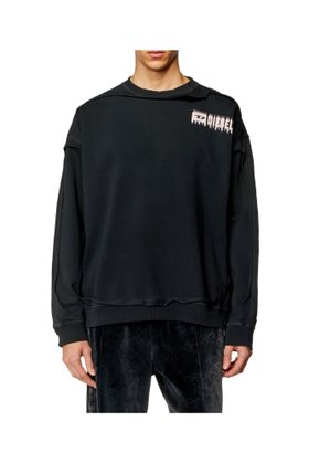 【ディーゼル/DIESEL / MEN】のメンズ スウェット S-BOXT-DBL 人気、トレンドファッション・服の通販 founy(ファニー) ファッション Fashion メンズファッション MEN コレクション Collection シンプル Simple スウェット Sweat プリント Print メンズ Mens |ID:prp329100004256707