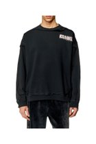 【ディーゼル/DIESEL / MEN】のメンズ スウェット S-BOXT-DBL 人気、トレンドファッション・服の通販 founy(ファニー) ファッション Fashion メンズファッション MEN コレクション Collection シンプル Simple スウェット Sweat プリント Print メンズ Mens thumbnail ブラック|ID: prp329100004256707 ipo3291000000029560816