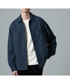 【ナノ ユニバース/nano universe / MEN】のテックメルトン CPOシャツブルゾン 人気、トレンドファッション・服の通販 founy(ファニー) ファッション Fashion メンズファッション MEN スタンダード Standard デニム Denim パッチ Patch ブルゾン Blouson ポケット Pocket メルトン Melton おすすめ Recommend 2024年 2024 エレガント 上品 Elegant 2024-2025秋冬・A/W Aw/Autumn/Winter/Fw/Fall/2024-2025 thumbnail ネイビー|ID: prp329100004256717 ipo3291000000029560857