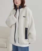 【コーエン/COEN】のParknik スタンドカラーボアブルゾン 人気、トレンドファッション・服の通販 founy(ファニー) ファッション Fashion レディースファッション WOMEN アウター Coat Outerwear ブルゾン Blouson/Jackets おすすめ Recommend シンプル Simple トレンド Trend パイピング Piping ポケット Pocket リラックス Relax thumbnail OFF WHITE|ID: prp329100004256890 ipo3291000000029747047