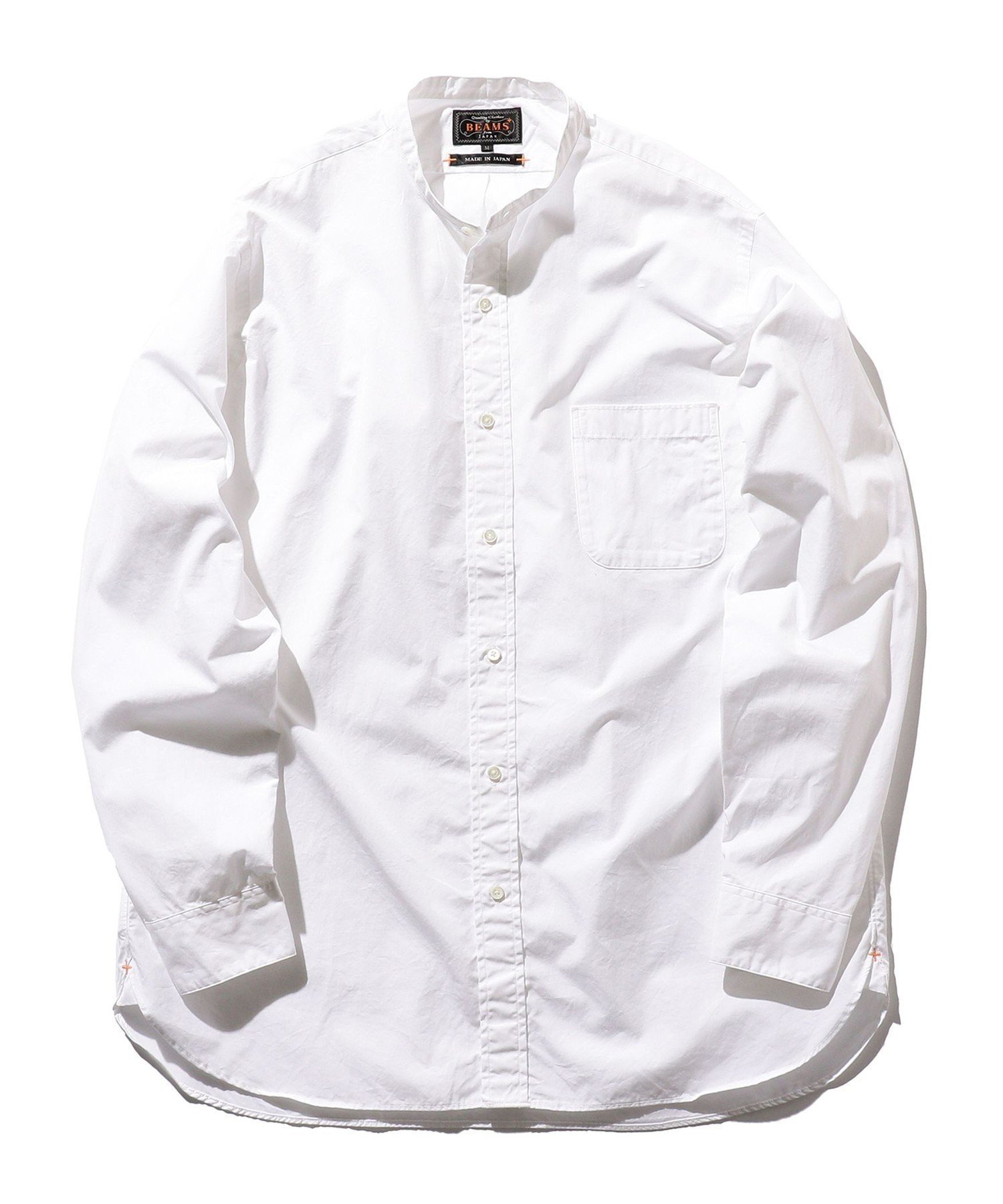 【ビームス/BEAMS / MEN】のBEAMS PLUS / 120/3 ブロード バンドカラー シャツ クラシックフィット 人気、トレンドファッション・服の通販 founy(ファニー) 　ファッション　Fashion　メンズファッション　MEN　クラシック　Classic　フィット　Fit　ブロード　Broad　リラックス　Relax　ヴィンテージ　Vintage　 other-1|ID: prp329100004257202 ipo3291000000029566855