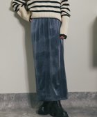 【スマイルオーキッド/SMILE ORCHID】のラメベロアタイトスカート 人気、トレンドファッション・服の通販 founy(ファニー) ファッション Fashion レディースファッション WOMEN スカート Skirt クラシック Classic シンプル Simple スリット Slit フィット Fit ベロア Velor リラックス Relax thumbnail チャコールグレー|ID: prp329100004257318 ipo3291000000029568114