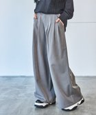 【ページボーイ/PAGEBOY】のラメストライプタックパンツ 人気、トレンドファッション・服の通販 founy(ファニー) ファッション Fashion レディースファッション WOMEN パンツ Pants ストライプ Stripe ファブリック Fabric ワイド Wide エレガント 上品 Elegant thumbnail グレー15|ID: prp329100004258470 ipo3291000000029573420