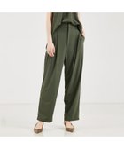 【カリテ/qualite】のクールトリコットパンツ 人気、トレンドファッション・服の通販 founy(ファニー) ファッション Fashion レディースファッション WOMEN パンツ Pants おすすめ Recommend ジャケット Jacket セットアップ Set Up ドレープ Drape リラックス Relax thumbnail カーキ|ID: prp329100004258512 ipo3291000000030124079