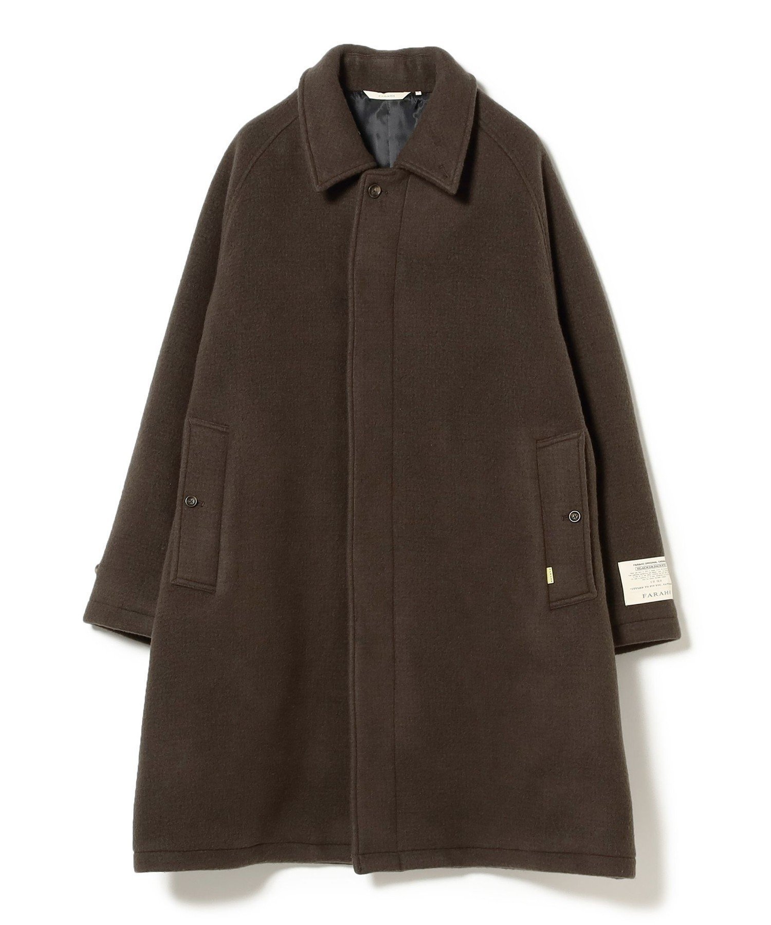 【ビームス ウイメン/BEAMS】のFARAH / Bal Collar Overcoat 人気、トレンドファッション・服の通販 founy(ファニー) 　ファッション　Fashion　レディースファッション　WOMEN　アウター　Coat Outerwear　コート　Coats　おすすめ　Recommend　クラシカル　Classical　スラックス　Slacks　デニム　Denim　トレンド　Trend　エレガント 上品　Elegant　 other-1|ID: prp329100004258684 ipo3291000000029650598