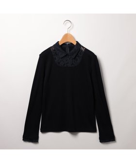 【スキャパ/SCAPA】のクリアスムースカットソー 人気、トレンドファッション・服の通販 founy(ファニー) ファッション Fashion レディースファッション WOMEN トップス・カットソー Tops/Tshirt カットソー Cut and Sewn フェミニン Feminine レース Race ロマンティック Romantic |ID:prp329100004258969