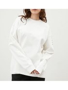 【ミラオーウェン/Mila Owen】のオーバーサイズロゴロングTシャツ【マシーンウォッシャブル】 人気、トレンドファッション・服の通販 founy(ファニー) ファッション Fashion レディースファッション WOMEN トップス・カットソー Tops/Tshirt シャツ/ブラウス Shirts/Blouses ロング / Tシャツ T-Shirts 秋 Autumn/Fall クール Cool シンプル Simple スウェット Sweat スマート Smart トレーナー Trainer 定番 Standard 人気 Popularity フロント Front プリント Print ワイド Wide 冬 Winter thumbnail WHT[001]|ID: prp329100004259757 ipo3291000000029589424