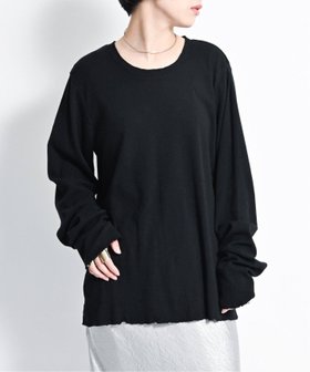 【シティーショップ/CITYSHOP】のFLUFFY UNECK LONG Tシャツ 人気、トレンドファッション・服の通販 founy(ファニー) ファッション Fashion レディースファッション WOMEN トップス・カットソー Tops/Tshirt シャツ/ブラウス Shirts/Blouses ロング / Tシャツ T-Shirts 2025年 2025 2025春夏・S/S Ss,Spring/Summer,2025 シンプル Simple |ID:prp329100004259831