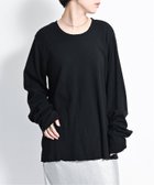 【シティーショップ/CITYSHOP】のFLUFFY UNECK LONG Tシャツ 人気、トレンドファッション・服の通販 founy(ファニー) ファッション Fashion レディースファッション WOMEN トップス・カットソー Tops/Tshirt シャツ/ブラウス Shirts/Blouses ロング / Tシャツ T-Shirts 2025年 2025 2025春夏・S/S Ss,Spring/Summer,2025 シンプル Simple thumbnail ブラック|ID: prp329100004259831 ipo3291000000030146345