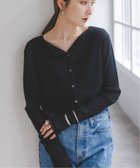 【ノーブル / スピック&スパン/NOBLE / Spick & Span】のシアークレープ2WAYロングTシャツ 人気、トレンドファッション・服の通販 founy(ファニー) ファッション Fashion レディースファッション WOMEN トップス・カットソー Tops/Tshirt シャツ/ブラウス Shirts/Blouses ロング / Tシャツ T-Shirts ロング Long 定番 Standard thumbnail ブラック|ID: prp329100004259843 ipo3291000000030075347