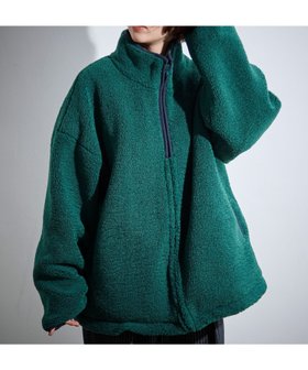 【ページボーイ/PAGEBOY】のLMパイピングボアBZ 人気、トレンドファッション・服の通販 founy(ファニー) ファッション Fashion レディースファッション WOMEN シンプル Simple ハーフ Half パイピング Piping ブルゾン Blouson |ID:prp329100004260499