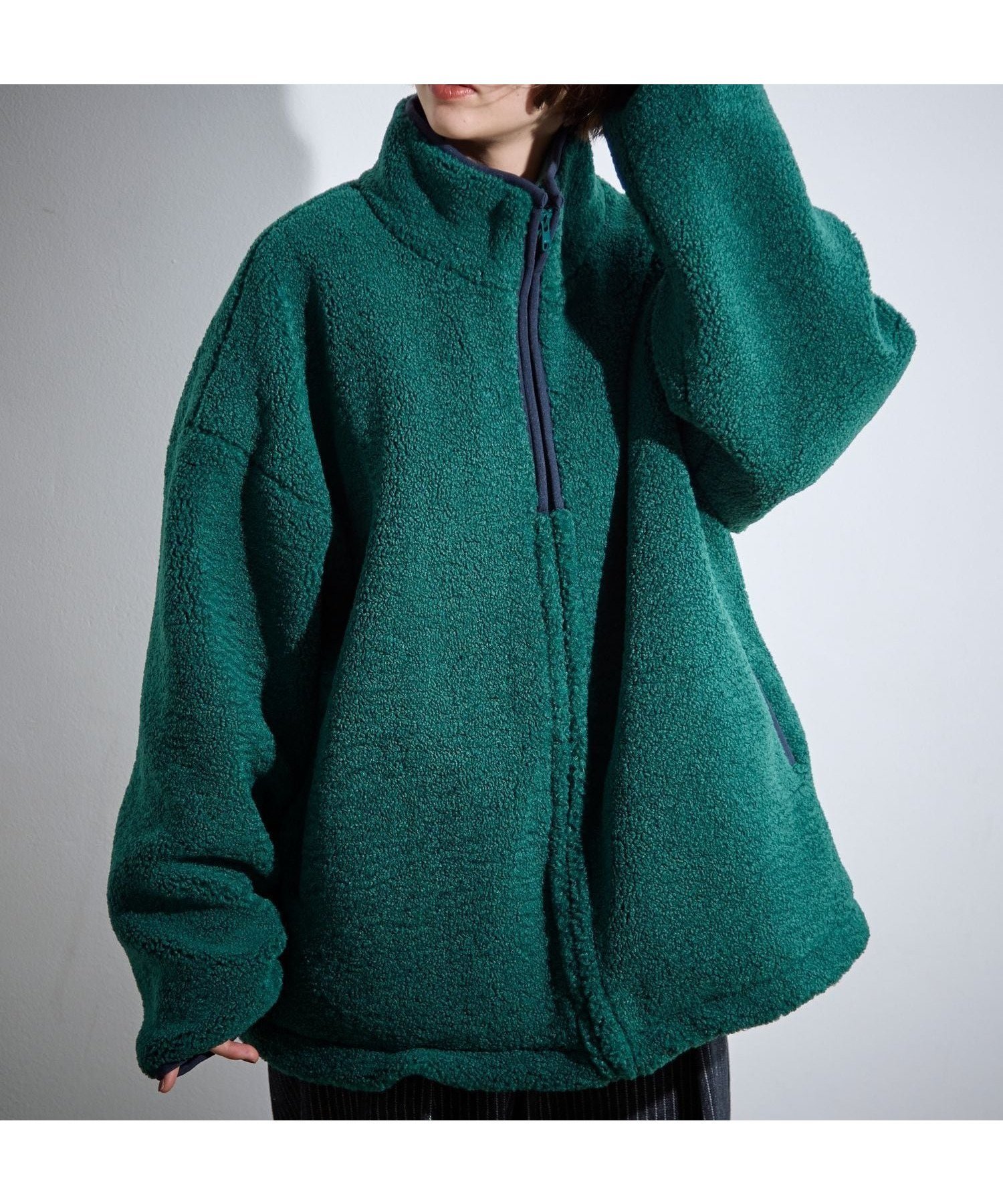 【ページボーイ/PAGEBOY】のLMパイピングボアBZ 人気、トレンドファッション・服の通販 founy(ファニー) 　ファッション　Fashion　レディースファッション　WOMEN　シンプル　Simple　ハーフ　Half　パイピング　Piping　ブルゾン　Blouson　 other-1|ID: prp329100004260499 ipo3291000000029604834