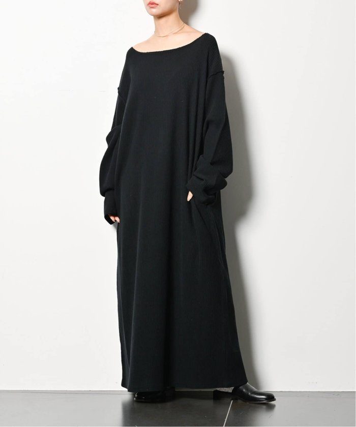 【シティーショップ/CITYSHOP】のBOATNECK CUT LONG DRESS ワンピース インテリア・キッズ・メンズ・レディースファッション・服の通販 founy(ファニー) https://founy.com/ ファッション Fashion レディースファッション WOMEN ワンピース Dress ドレス Party Dresses 2025年 2025 2025春夏・S/S Ss,Spring/Summer,2025 カットソー Cut And Sew ポケット Pocket リラックス Relax |ID: prp329100004260690 ipo3291000000030508960