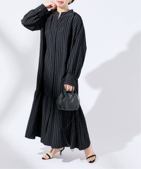 【ジャーナルスタンダード レサージュ/journal standard L'essage】のデシン/ストライプマキシ ワンピース 人気、トレンドファッション・服の通販 founy(ファニー) ファッション Fashion レディースファッション WOMEN ワンピース Dress 2025年 2025 ストライプ Stripe マキシ Maxi |ID:prp329100004260695