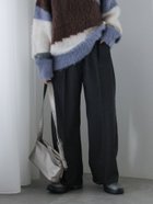 【エヘカソポ/ehka sopo】のクロスウエストスラックス 人気、トレンドファッション・服の通販 founy(ファニー) ファッション Fashion レディースファッション WOMEN スラックス Slacks センター Center ビジネス 仕事 通勤 Business thumbnail ブラック|ID: prp329100004261188 ipo3291000000029615452