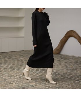 【ミエリインヴァリアント/MIELIINVARIANT】 Milfull Frill Knit Dress人気、トレンドファッション・服の通販 founy(ファニー) ファッション Fashion レディースファッション WOMEN トップス・カットソー Tops/Tshirt ニット Knit Tops ワンピース Dress ドレス Party Dresses クリスマス X'mas Christmas Xmas ストレッチ Stretch ドレス Dress フリル Frills 人気 Popularity 夏 Summer 年末年始 The Year-End And New Year Holidays 軽量 Lightweight |ID:prp329100004261379