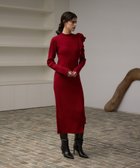 【ミエリインヴァリアント/MIELIINVARIANT】のMilfull Frill Knit Dress 人気、トレンドファッション・服の通販 founy(ファニー) ファッション Fashion レディースファッション WOMEN トップス・カットソー Tops/Tshirt ニット Knit Tops ワンピース Dress ドレス Party Dresses クリスマス X'mas Christmas Xmas ストレッチ Stretch ドレス Dress フリル Frills 人気 Popularity 夏 Summer 年末年始 The Year-End And New Year Holidays 軽量 Lightweight thumbnail RED|ID: prp329100004261379 ipo3291000000029617903