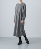 【かぐれ/kagure / URBAN RESEARCH】のVネックウールニットワンピース 人気、トレンドファッション・服の通販 founy(ファニー) ファッション Fashion レディースファッション WOMEN ワンピース Dress ニットワンピース Knit Dresses 2024年 2024 2024-2025秋冬・A/W Aw/Autumn/Winter/Fw/Fall/2024-2025 A/W・秋冬 Aw・Autumn/Winter・Fw・Fall-Winter 冬 Winter インナー Inner スリット Slit ベーシック Basic ロング Long エレガント 上品 Elegant thumbnail GRAY|ID: prp329100004261485 ipo3291000000029619378