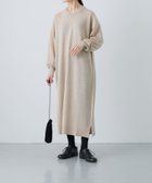 【かぐれ/kagure / URBAN RESEARCH】のVネックウールニットワンピース 人気、トレンドファッション・服の通販 founy(ファニー) ファッション Fashion レディースファッション WOMEN ワンピース Dress ニットワンピース Knit Dresses 2024年 2024 2024-2025秋冬・A/W Aw/Autumn/Winter/Fw/Fall/2024-2025 A/W・秋冬 Aw・Autumn/Winter・Fw・Fall-Winter 冬 Winter インナー Inner スリット Slit ベーシック Basic ロング Long エレガント 上品 Elegant thumbnail BEIGE|ID: prp329100004261485 ipo3291000000029619380