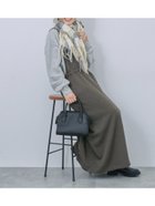 【サマンサモスモス/Samansa Mos2】の前後2wayフェイクウールジャンスカ 人気、トレンドファッション・服の通販 founy(ファニー) ファッション Fashion レディースファッション WOMEN エレガント 上品 Elegant thumbnail カーキ|ID: prp329100004261493 ipo3291000000029619414