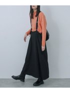 【サマンサモスモス/Samansa Mos2】の前後2wayフェイクウールジャンスカ 人気、トレンドファッション・服の通販 founy(ファニー) ファッション Fashion レディースファッション WOMEN エレガント 上品 Elegant thumbnail ブラック|ID: prp329100004261493 ipo3291000000029619415