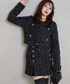 【ナイスクラップ/NICE CLAUP】の【Heart collection】ハートボタンツイードセットアップ 人気、トレンドファッション・服の通販 founy(ファニー) ファッション Fashion レディースファッション WOMEN セットアップ Setup おすすめ Recommend アクセサリー Accessories ジャケット Jacket セットアップ Set Up ツイード Tweed デニム Denim フレア Flare ロング Long 冬 Winter thumbnail ブラック|ID: prp329100004261496 ipo3291000000029619437