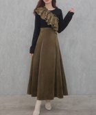 【ジュノア/JUNOAH】のサッシュ付きベロアドッキングワンピース 人気、トレンドファッション・服の通販 founy(ファニー) ファッション Fashion レディースファッション WOMEN ワンピース Dress thumbnail チャコール|ID: prp329100004261523 ipo3291000000029619647